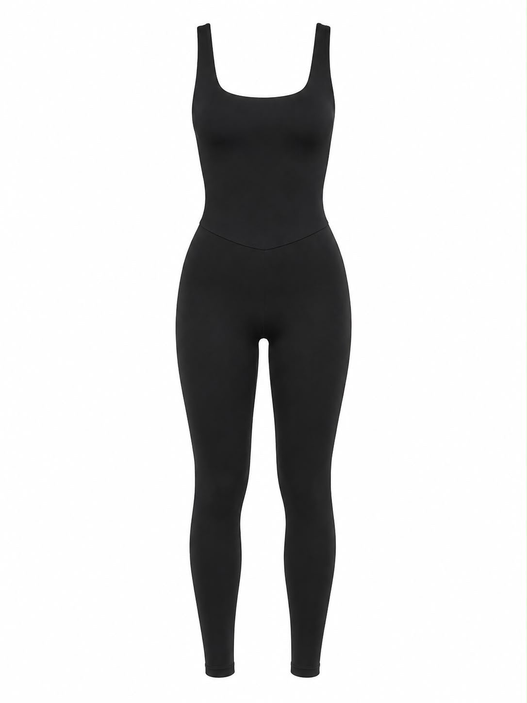 Enterito strappy deportivo Aura en negro de LYA Studio, vista 2