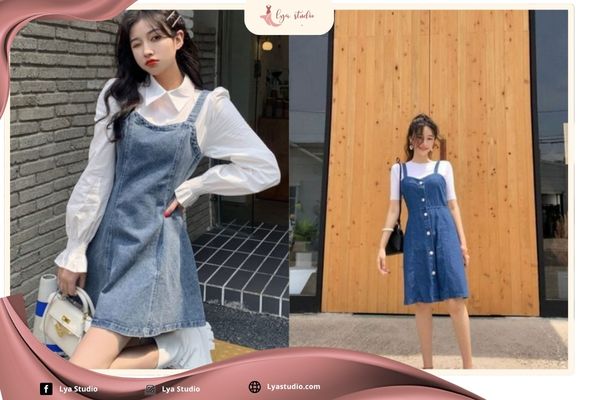 Cách phối đồ cho người béo bụng: Váy xòe