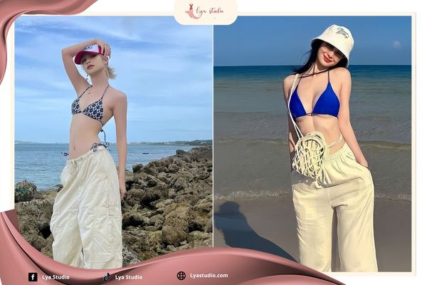 Đi biển mặc gì chụp hình đẹp: Tiêu chí lựa chọn trang phục thoải mái, tiện lợi