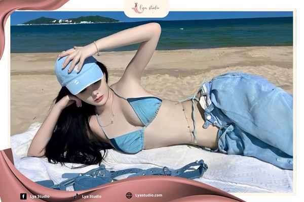 Đi biển mặc gì chụp hình đẹp