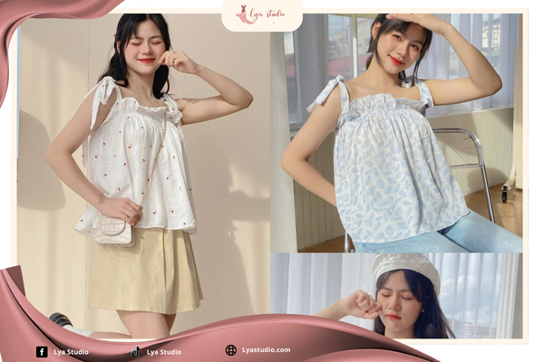 Các kiểu của áo hai dây có thể bạn chưa biết