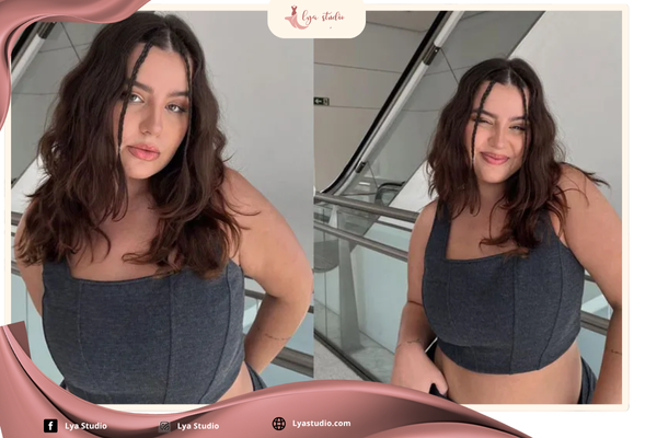 Phối áo hai dây cho chubby với áo hai dây bản to