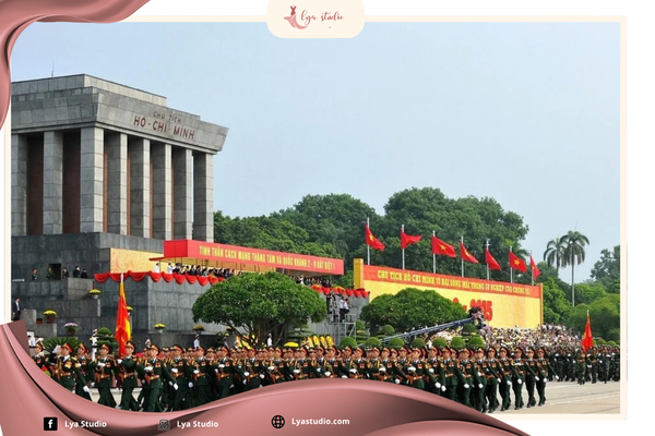 tip phối đồ thanh lịch cho lễ diễu binh 2/9