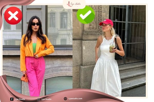 Cách phối đồ đẹp cho nữ đi chơi: Những sai lầm cần tránh