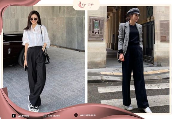 Nguyên tắc khi chọn quần ống rộng