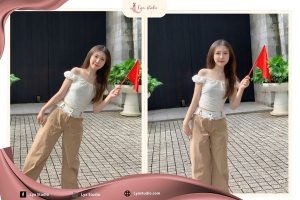 Phối đồ nữ cute Lya Studio