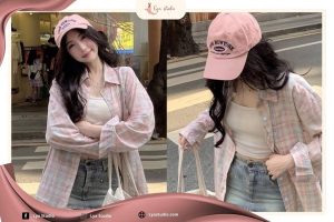 Phối đồ nữ cute Lya Studio