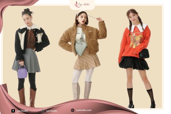 Phối đồ với chân váy xếp ly ngắn: Lựa chọn chân váy phù hợp dáng người
