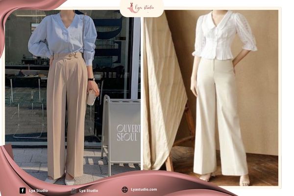 Phối đồ với quần ống suông nữ: Những sai lầm thường gặp